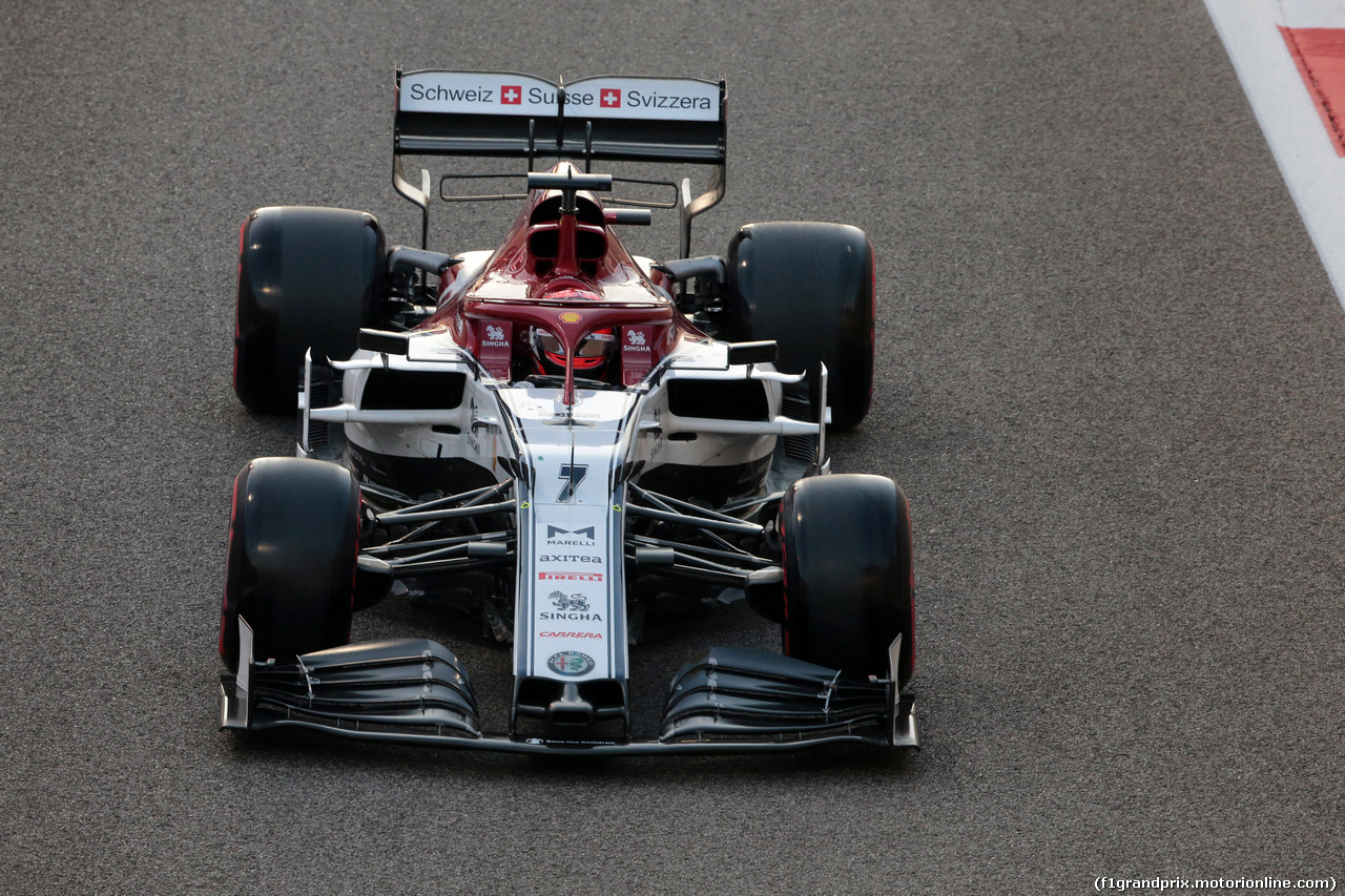 GP ABU DHABI, 30.11.2019 -  Kimi Raikkonen (FIN) Alfa Romeo Racing C38