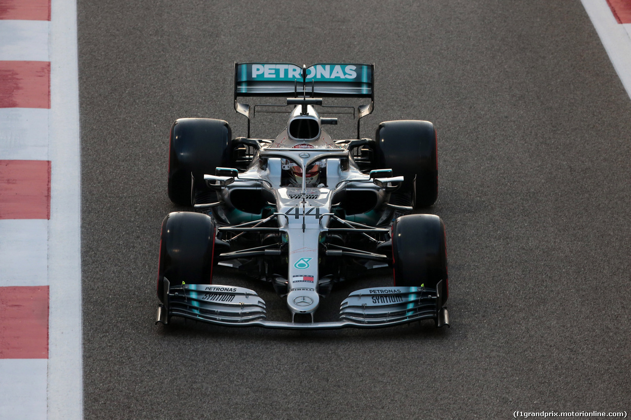 GP ABU DHABI, 30.11.2019 -  Lewis Hamilton (GBR) Mercedes AMG F1 W10