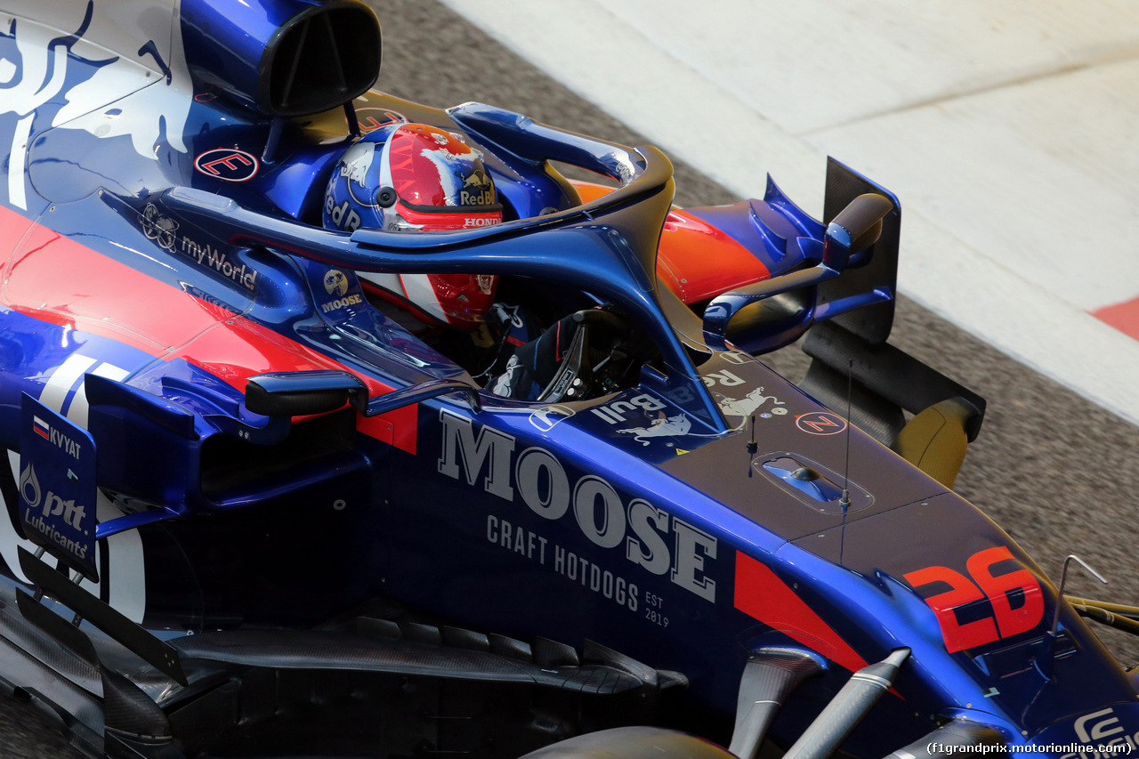 GP ABU DHABI, 30.11.2019 -  Daniil Kvyat (RUS) Scuderia Toro Rosso STR14