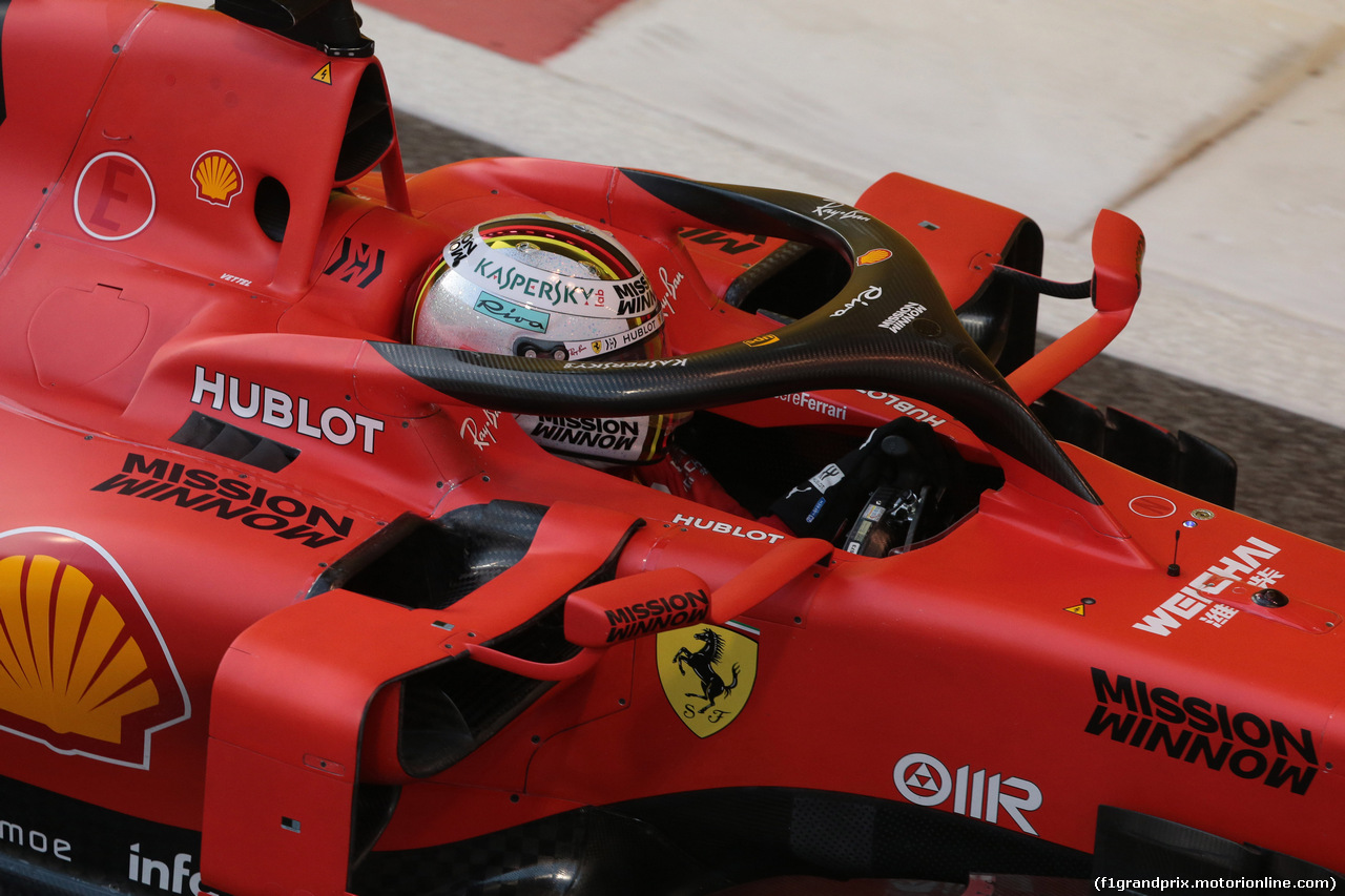 GP ABU DHABI, 30.11.2019 -  Sebastian Vettel (GER) Ferrari SF90