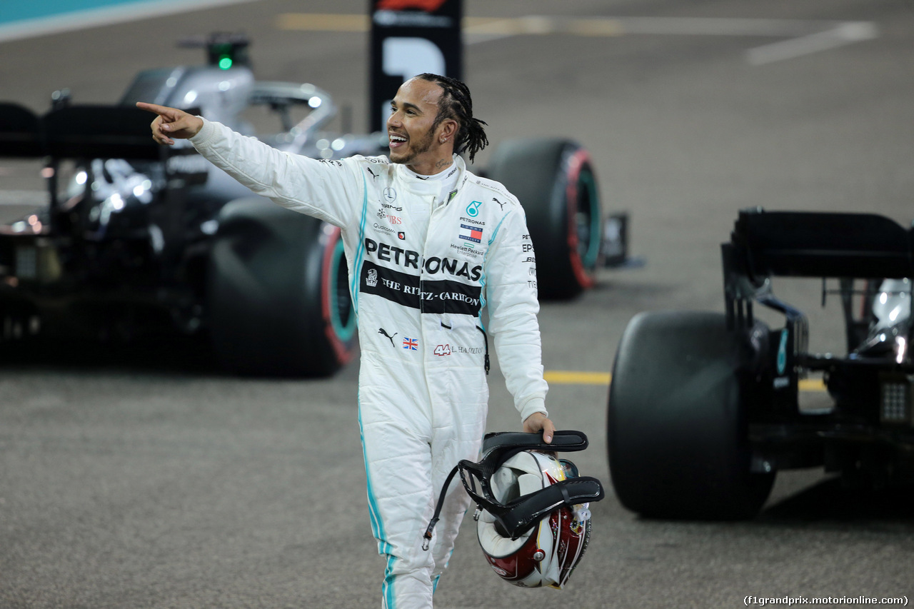 GP ABU DHABI, 30.11.2019 -  Lewis Hamilton (GBR) Mercedes AMG F1 W10 pole position