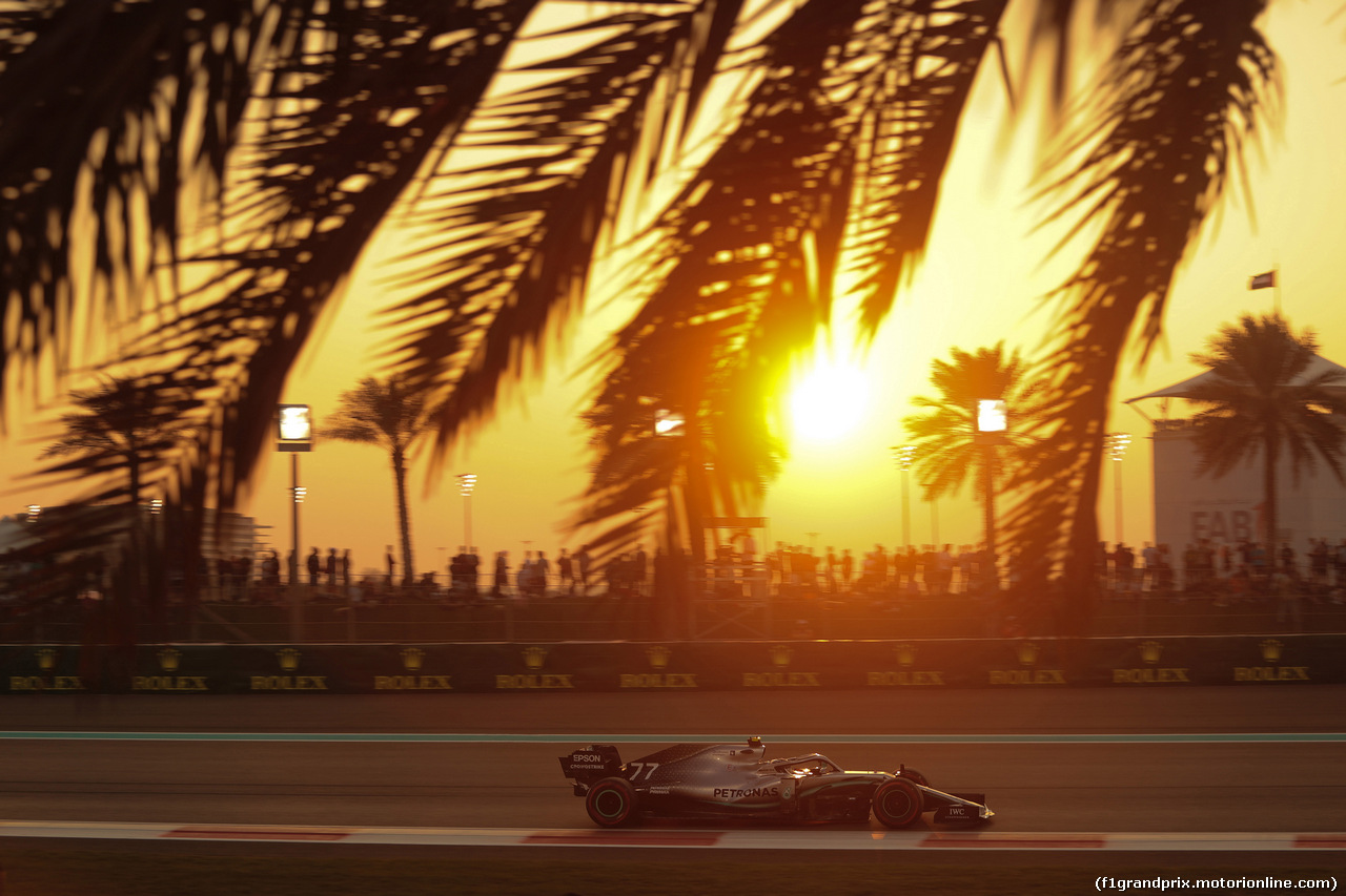 GP ABU DHABI, 30.11.2019 -  Valtteri Bottas (FIN) Mercedes AMG F1 W010