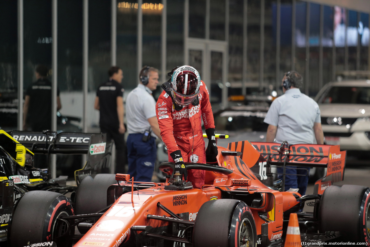 GP ABU DHABI, 30.11.2019 -  Charles Leclerc (MON) Ferrari SF90