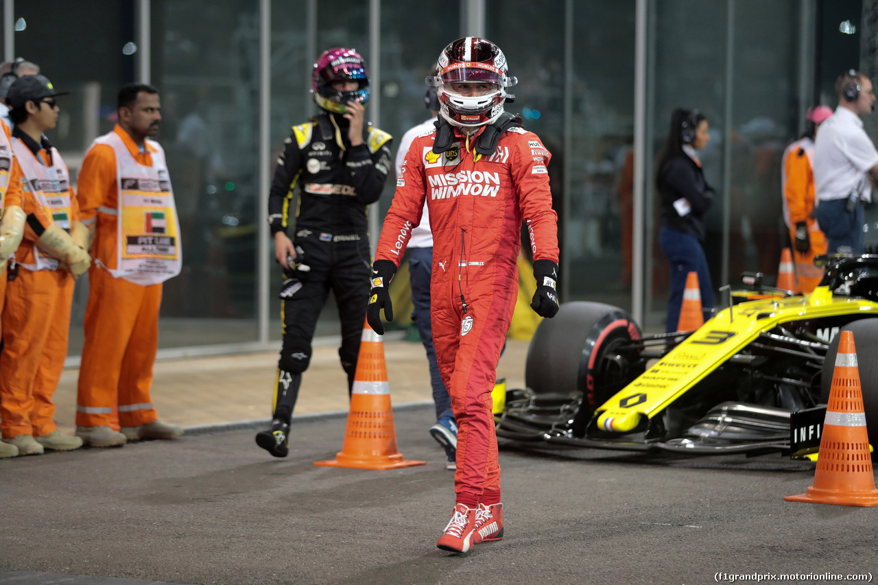 GP ABU DHABI, 30.11.2019 -  Charles Leclerc (MON) Ferrari SF90