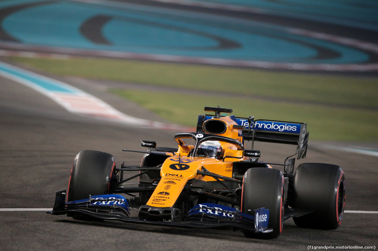 GP ABU DHABI, 30.11.2019 - Carlos Sainz Jr (ESP) Mclaren F1 Team MCL34