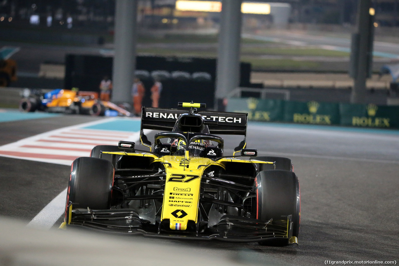GP ABU DHABI, 30.11.2019 - Nico Hulkenberg (GER) Renault Sport F1 Team RS19