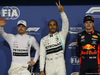 GP ABU DHABI, Pole for Lewis Hamilton (GBR) Mercedes AMG F1 W10, 2nd for Valtteri Bottas (FIN) Mercedes AMG F1 W10 e 3rd for Max Verstappen (NLD) Red Bull Racing RB15.
30.11.2019.
