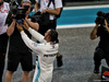GP ABU DHABI, Lewis Hamilton (GBR) Mercedes AMG F1 celebrates his pole position in qualifying parc ferme.
30.11.2019.