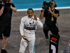 GP ABU DHABI, Lewis Hamilton (GBR) Mercedes AMG F1 celebrates his pole position in qualifying parc ferme.
30.11.2019.