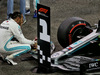 GP ABU DHABI, Lewis Hamilton (GBR) Mercedes AMG F1 celebrates his pole position in qualifying parc ferme.
30.11.2019.