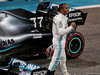 GP ABU DHABI, Lewis Hamilton (GBR) Mercedes AMG F1 celebrates his pole position in qualifying parc ferme.
30.11.2019.