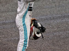 GP ABU DHABI, Lewis Hamilton (GBR) Mercedes AMG F1 celebrates his pole position in qualifying parc ferme.
30.11.2019.