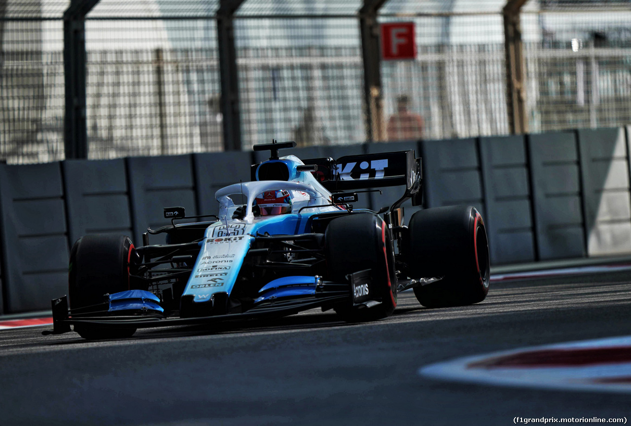 GP ABU DHABI, George Russell (GBR) Williams Racing FW42.                               
29.11.2019.