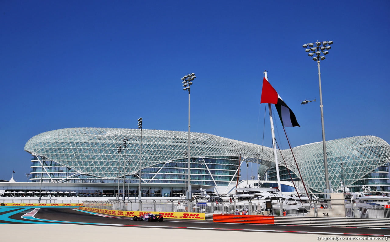 GP ABU DHABI, Lance Stroll (CDN) Racing Point F1 Team RP19.
29.11.2019.