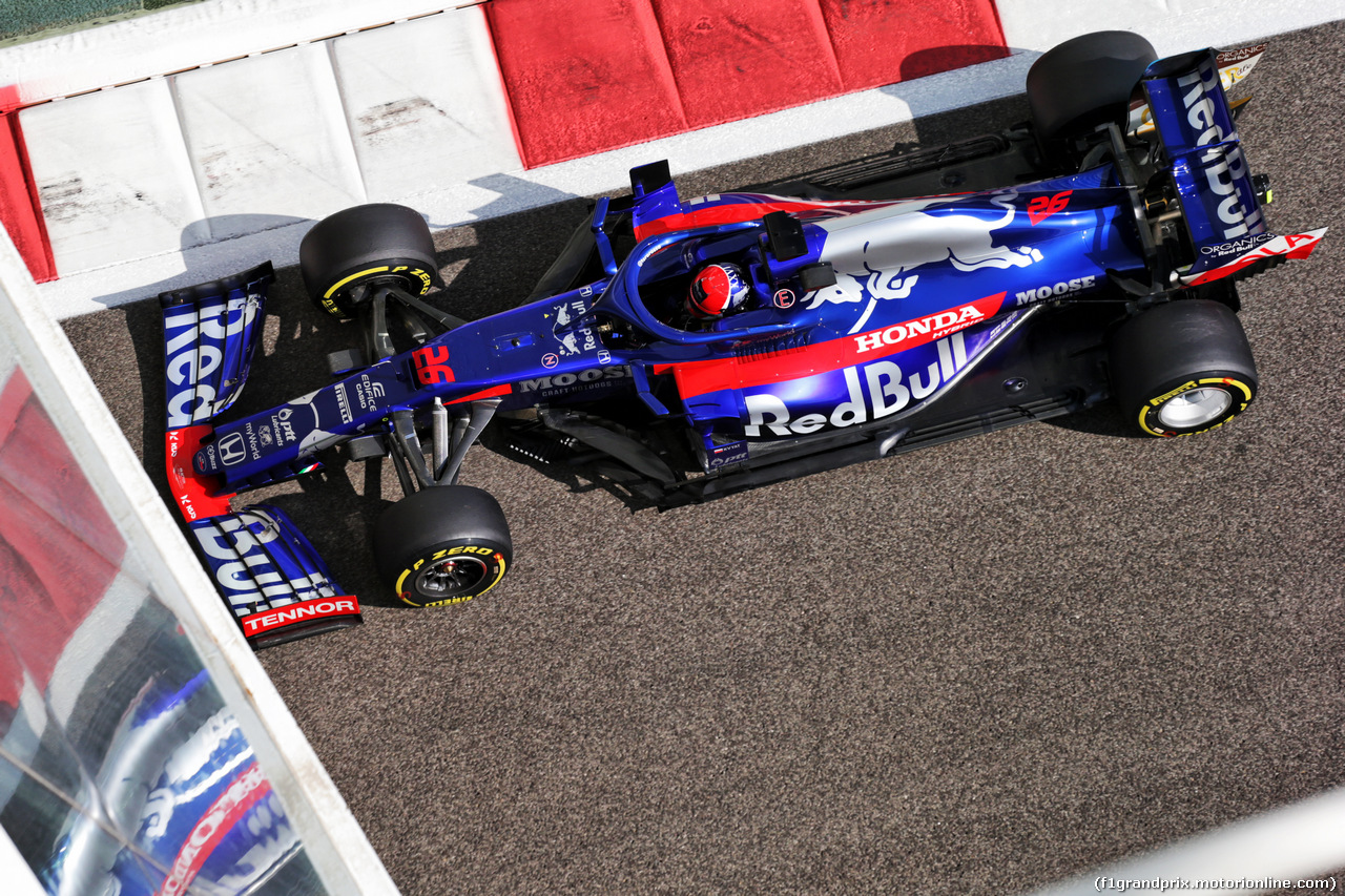 GP ABU DHABI, Daniil Kvyat (RUS) Scuderia Toro Rosso STR14.
29.11.2019.