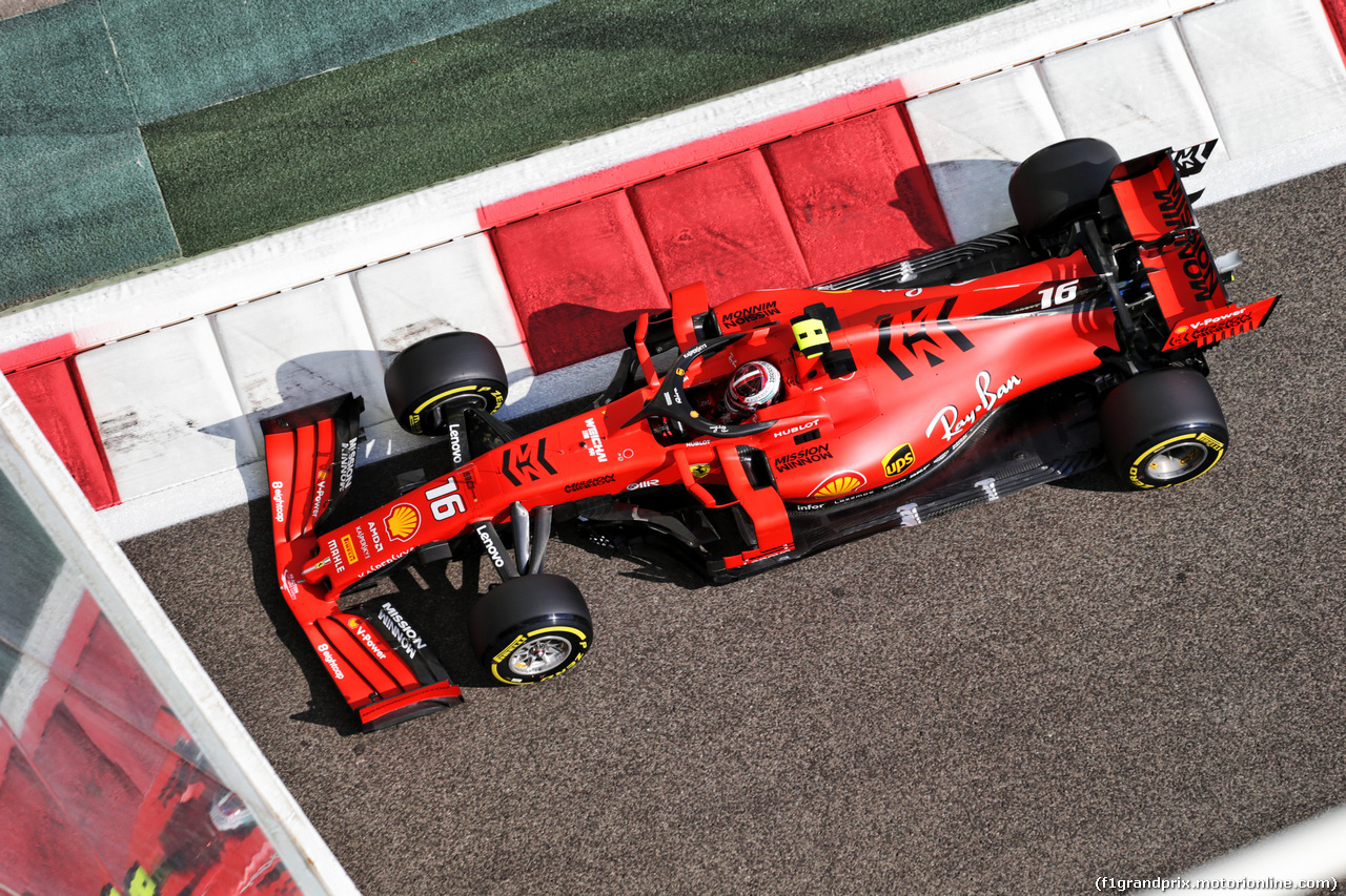 GP ABU DHABI, Charles Leclerc (MON) Ferrari SF90.
29.11.2019.