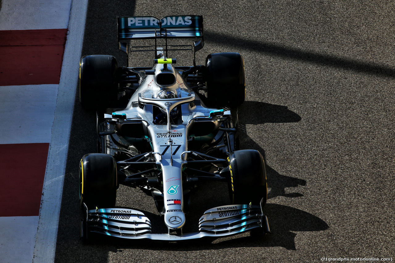 GP ABU DHABI, Valtteri Bottas (FIN) Mercedes AMG F1 W10.
29.11.2019.