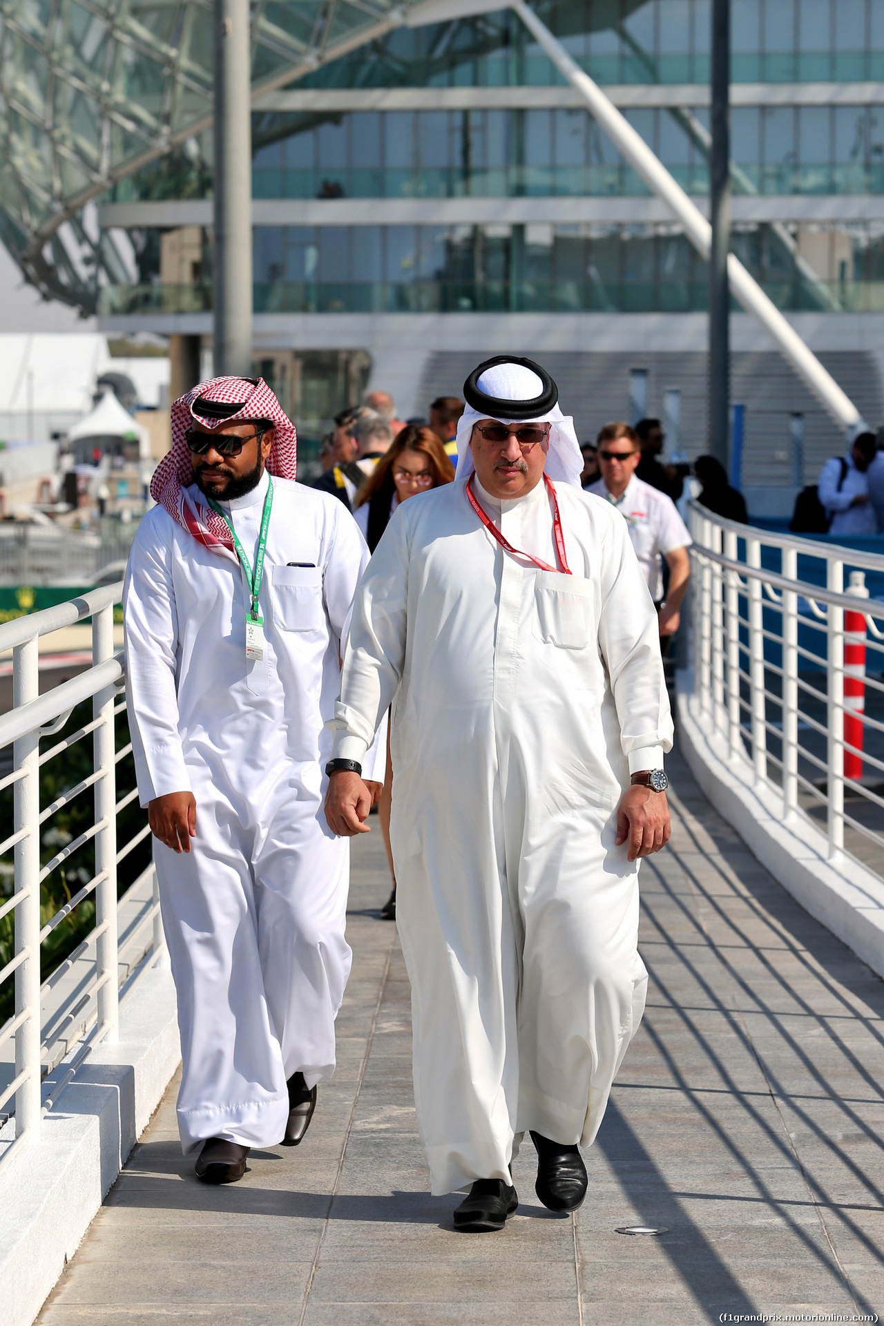 GP ABU DHABI, Sheikh Mohammed bin Essa Al Khalifa (BRN) CEO of the Bahrain Economic Development Board e McLaren Shareholder.
29.11.2019.
