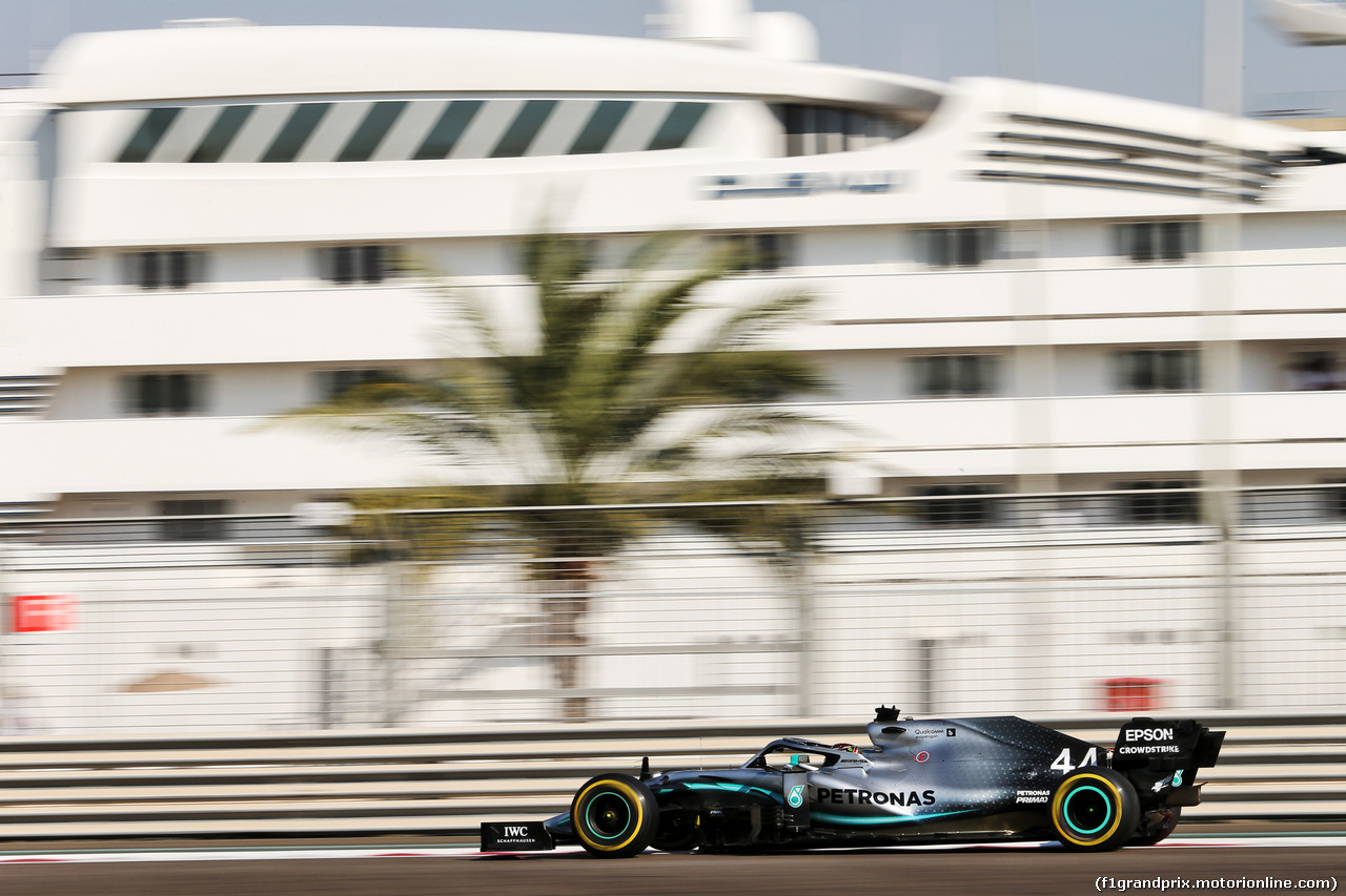 GP ABU DHABI, Lewis Hamilton (GBR) Mercedes AMG F1 W10.
29.11.2019.