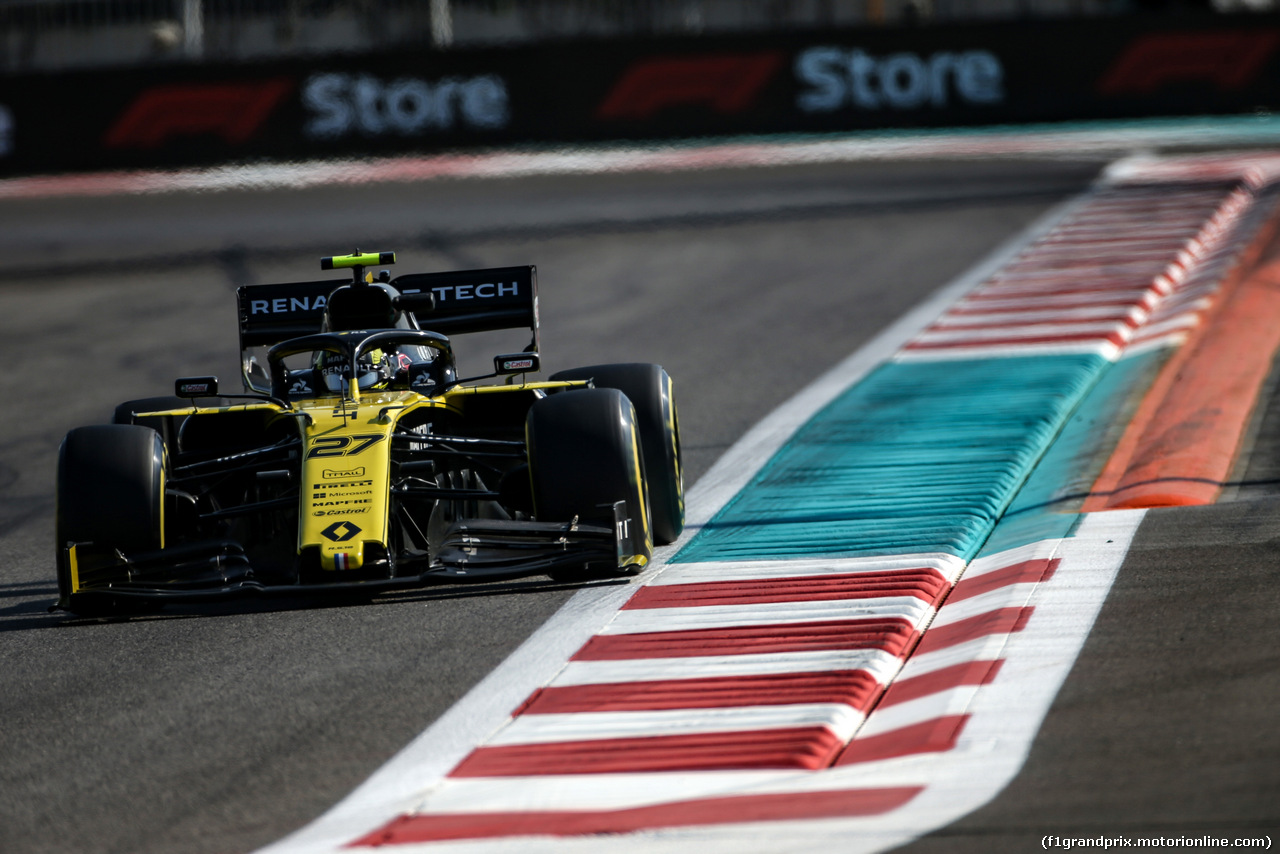 GP ABU DHABI, Nico Hulkenberg (GER), Renault Sport F1 Team 
29.11.2019.