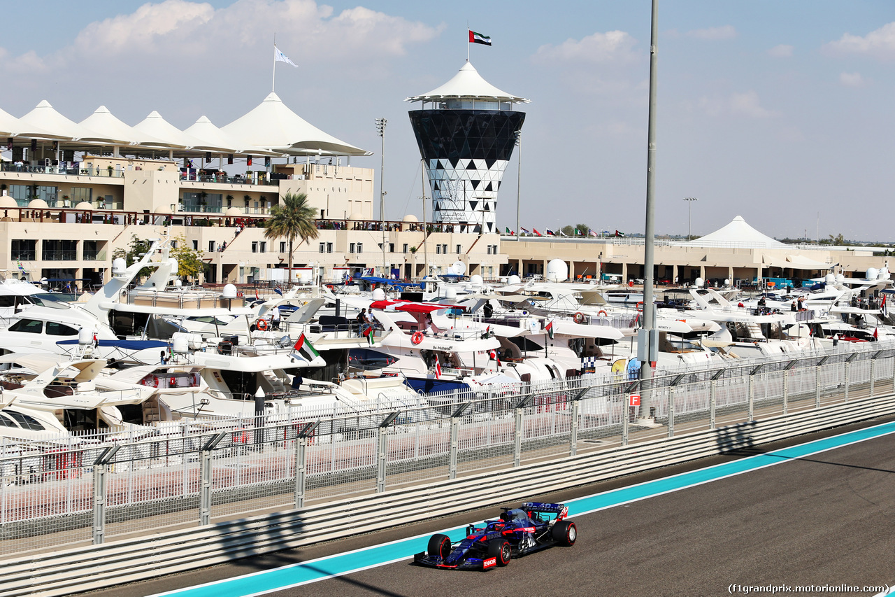 GP ABU DHABI, Daniil Kvyat (RUS) Scuderia Toro Rosso STR14.
29.11.2019.