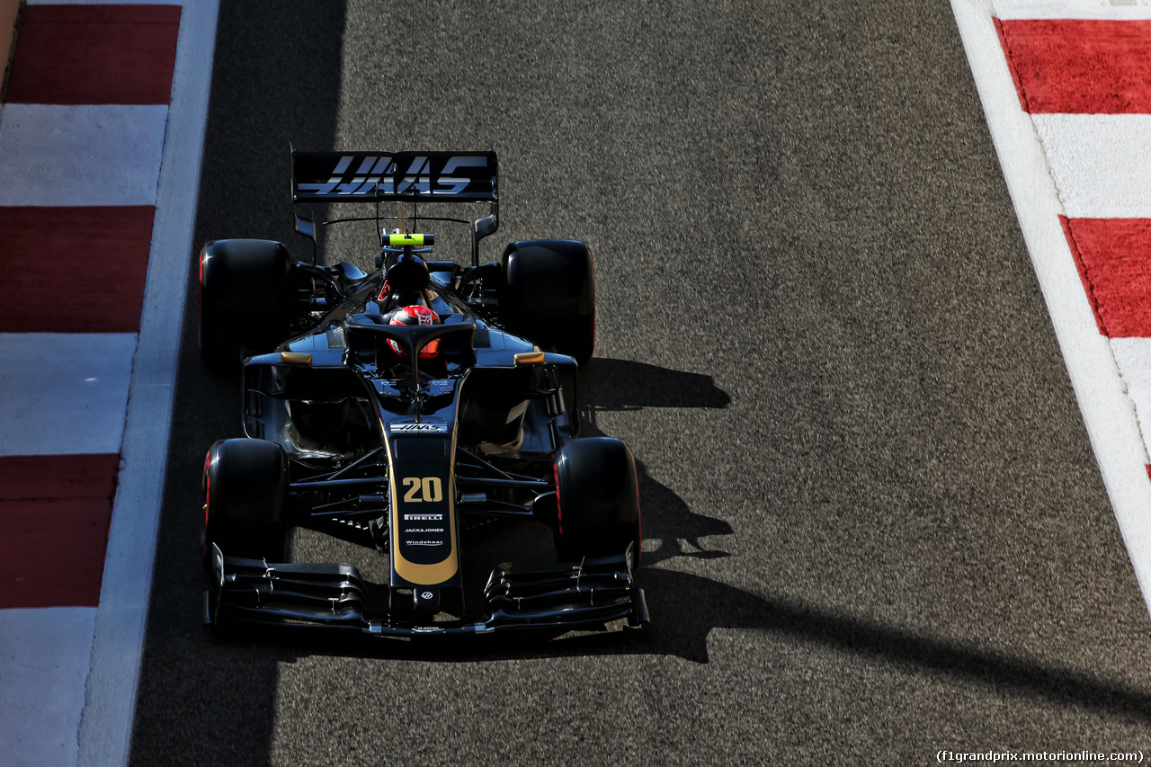 GP ABU DHABI, Kevin Magnussen (DEN) Haas VF-19.
29.11.2019.