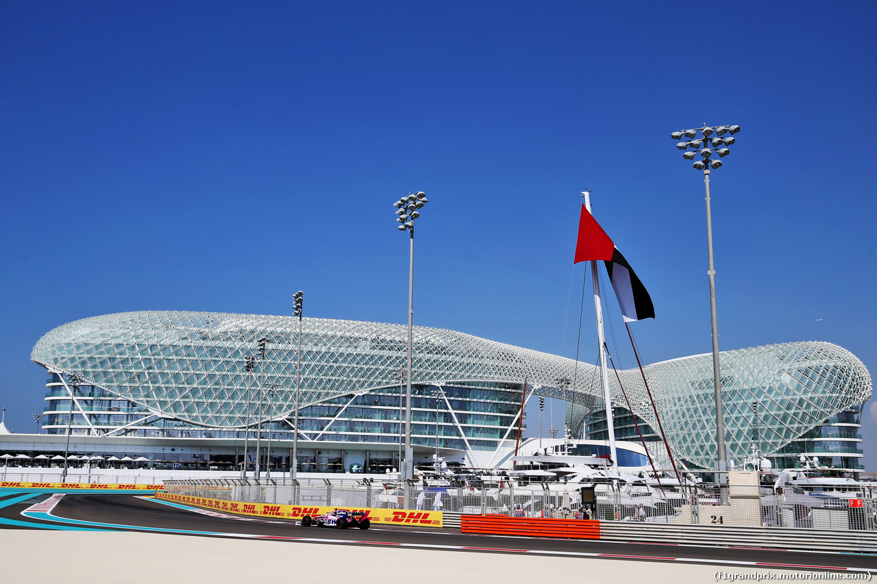 GP ABU DHABI, Sergio Perez (MEX) Racing Point F1 Team RP19.
29.11.2019.