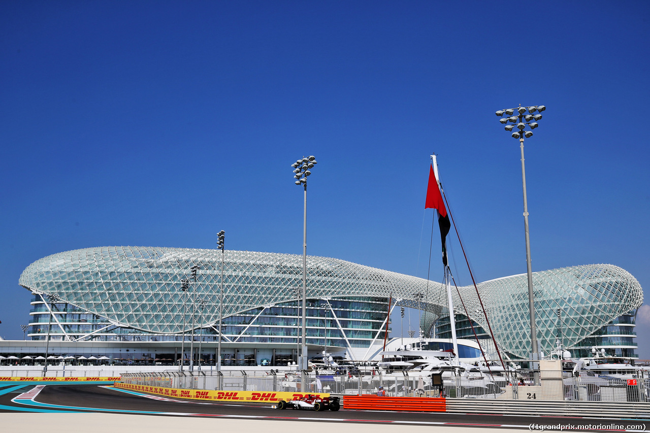 GP ABU DHABI, Kimi Raikkonen (FIN) Alfa Romeo Racing C38.
29.11.2019.