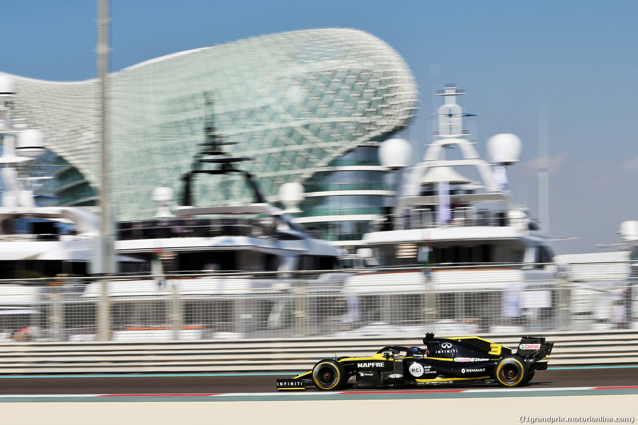 GP ABU DHABI, Daniel Ricciardo (AUS) Renault F1 Team RS19.
29.11.2019.