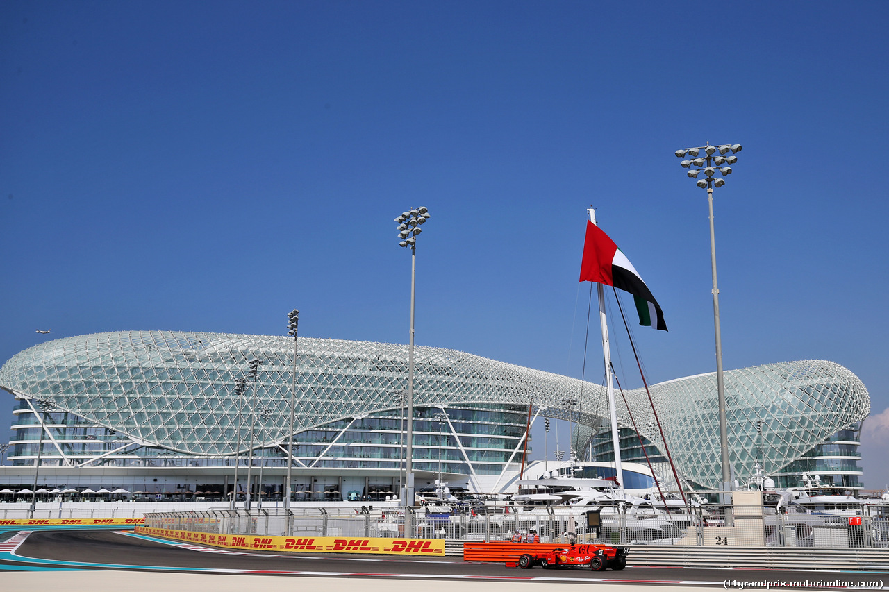 GP ABU DHABI, Sebastian Vettel (GER) Ferrari SF90.
29.11.2019.