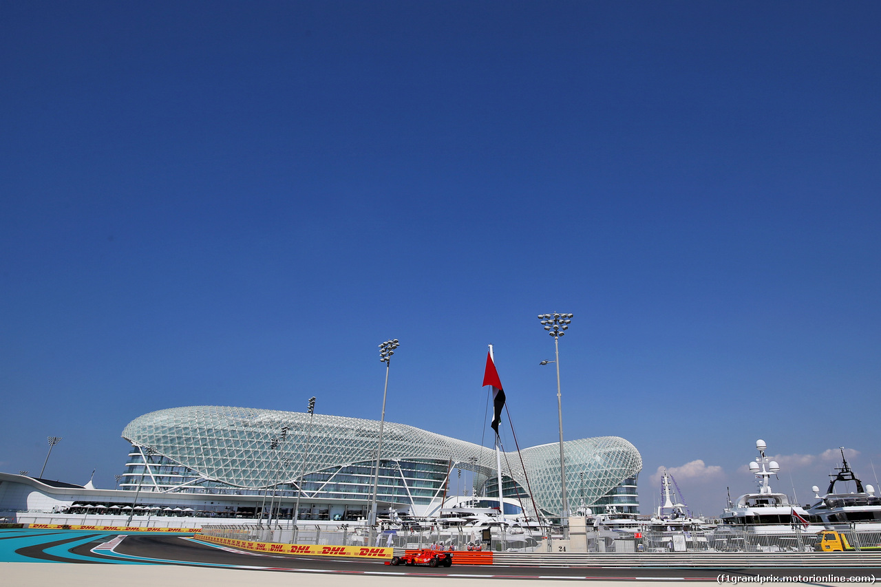 GP ABU DHABI, Sebastian Vettel (GER) Ferrari SF90.
29.11.2019.