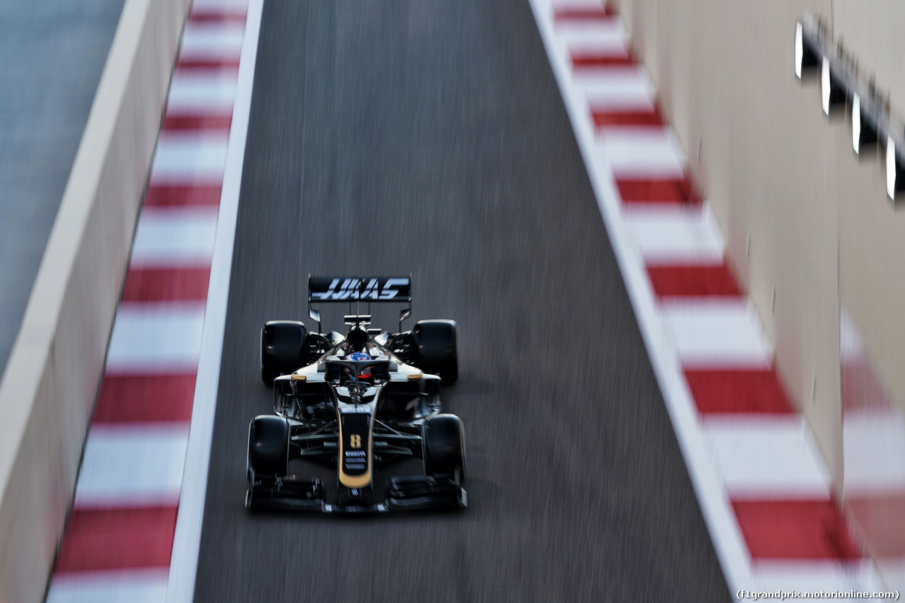 GP ABU DHABI, Romain Grosjean (FRA) Haas F1 Team VF-19.
29.11.2019.