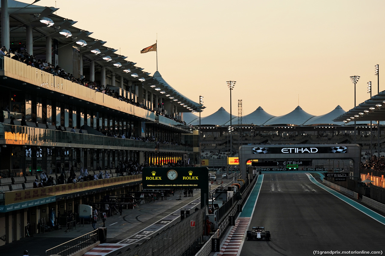 GP ABU DHABI, Kimi Raikkonen (FIN) Alfa Romeo Racing C38.                               
29.11.2019.