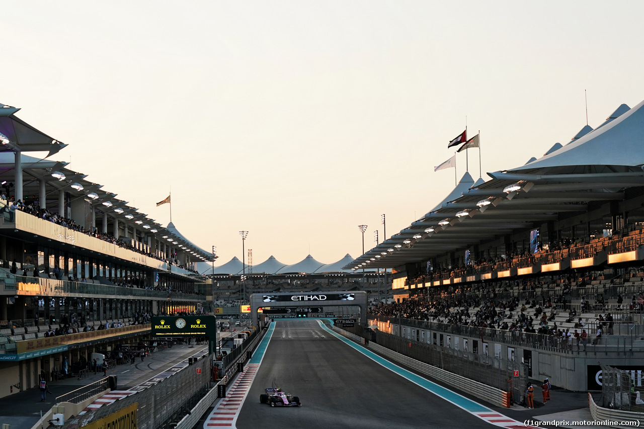 GP ABU DHABI, Lance Stroll (CDN) Racing Point F1 Team RP19.
29.11.2019.