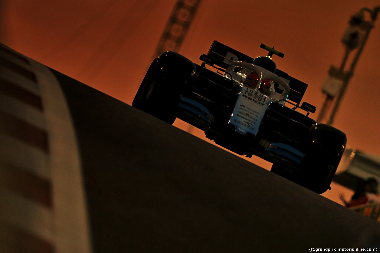 GP ABU DHABI, Robert Kubica (POL) Williams Racing FW42.
29.11.2019.