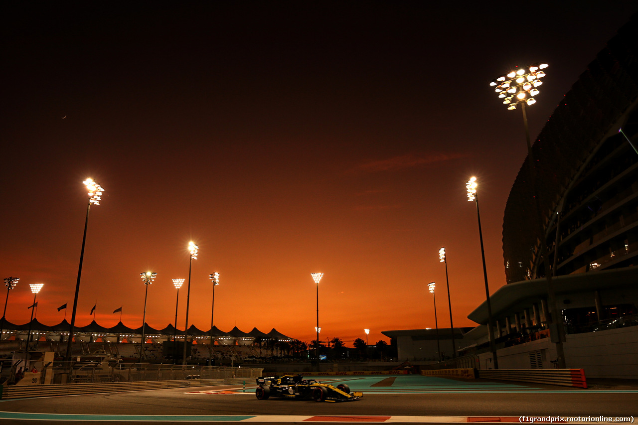 GP ABU DHABI, Daniel Ricciardo (AUS) Renault F1 Team RS19.
29.11.2019.