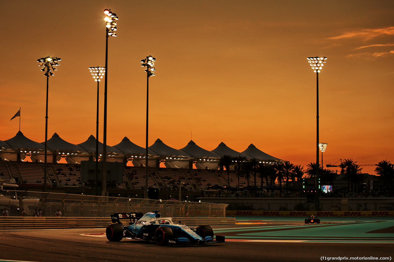 GP ABU DHABI, George Russell (GBR) Williams Racing FW42.
29.11.2019.