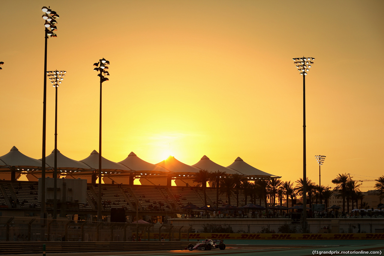 GP ABU DHABI, Lance Stroll (CDN) Racing Point F1 Team RP19.
29.11.2019.