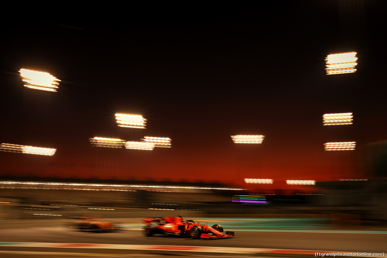 GP ABU DHABI, Sebastian Vettel (GER) Ferrari SF90.
29.11.2019.