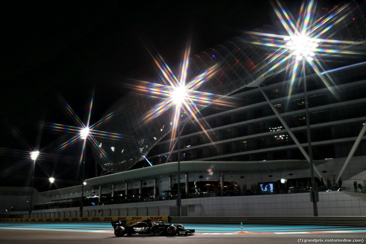 GP ABU DHABI, Romain Grosjean (FRA) Haas F1 Team VF-19.
29.11.2019.