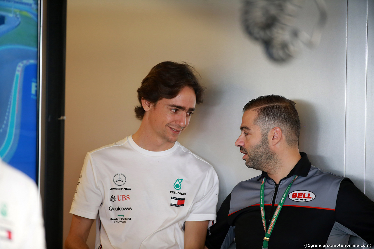 GP ABU DHABI, 29.11.2019 - Esteban Gutierrez (MEX) Mercedes AMG F1