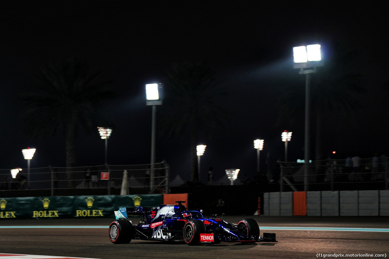 GP ABU DHABI, Daniil Kvyat (RUS) Scuderia Toro Rosso STR14.
29.11.2019.