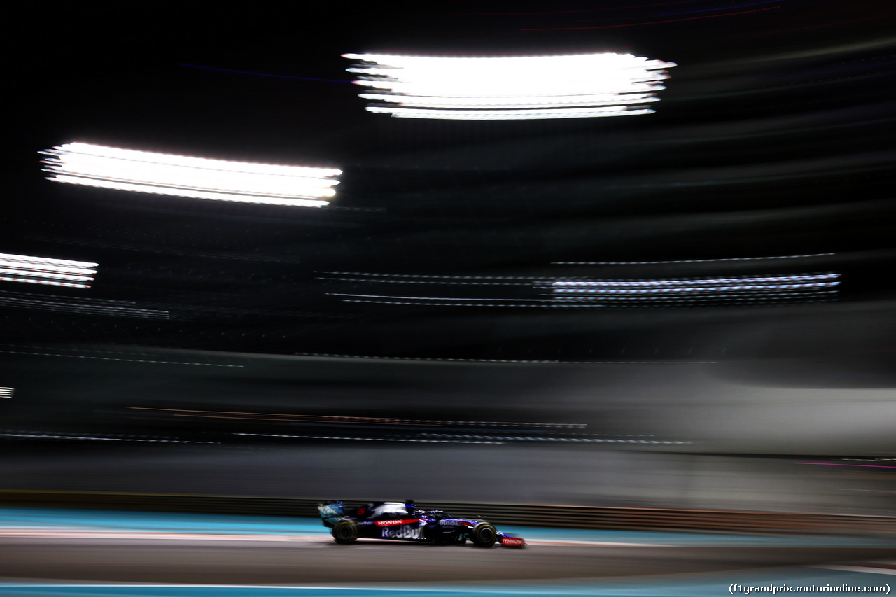 GP ABU DHABI, Daniil Kvyat (RUS) Scuderia Toro Rosso STR14.
29.11.2019.