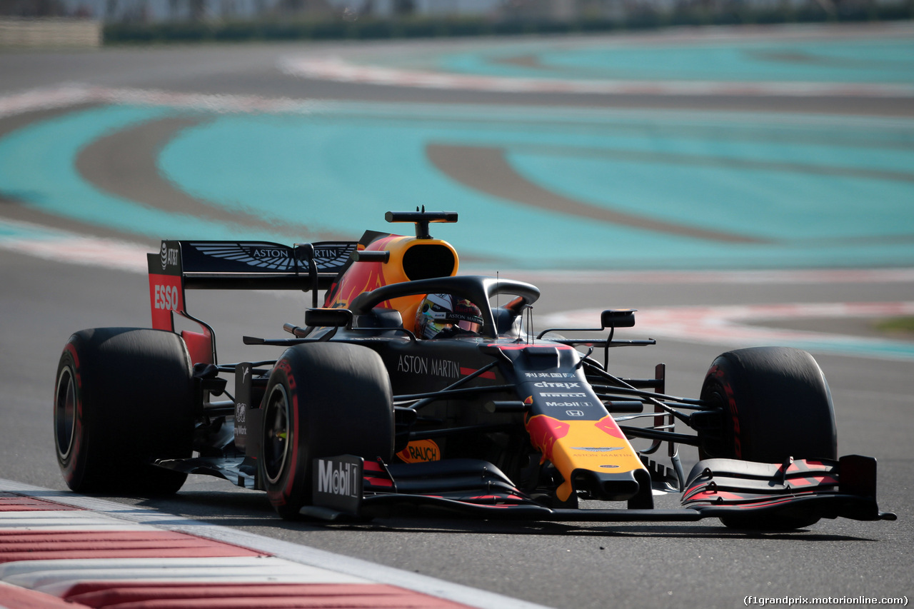 GP ABU DHABI, 29.11.2019 - Max Verstappen (NED) Red Bull Racing RB15