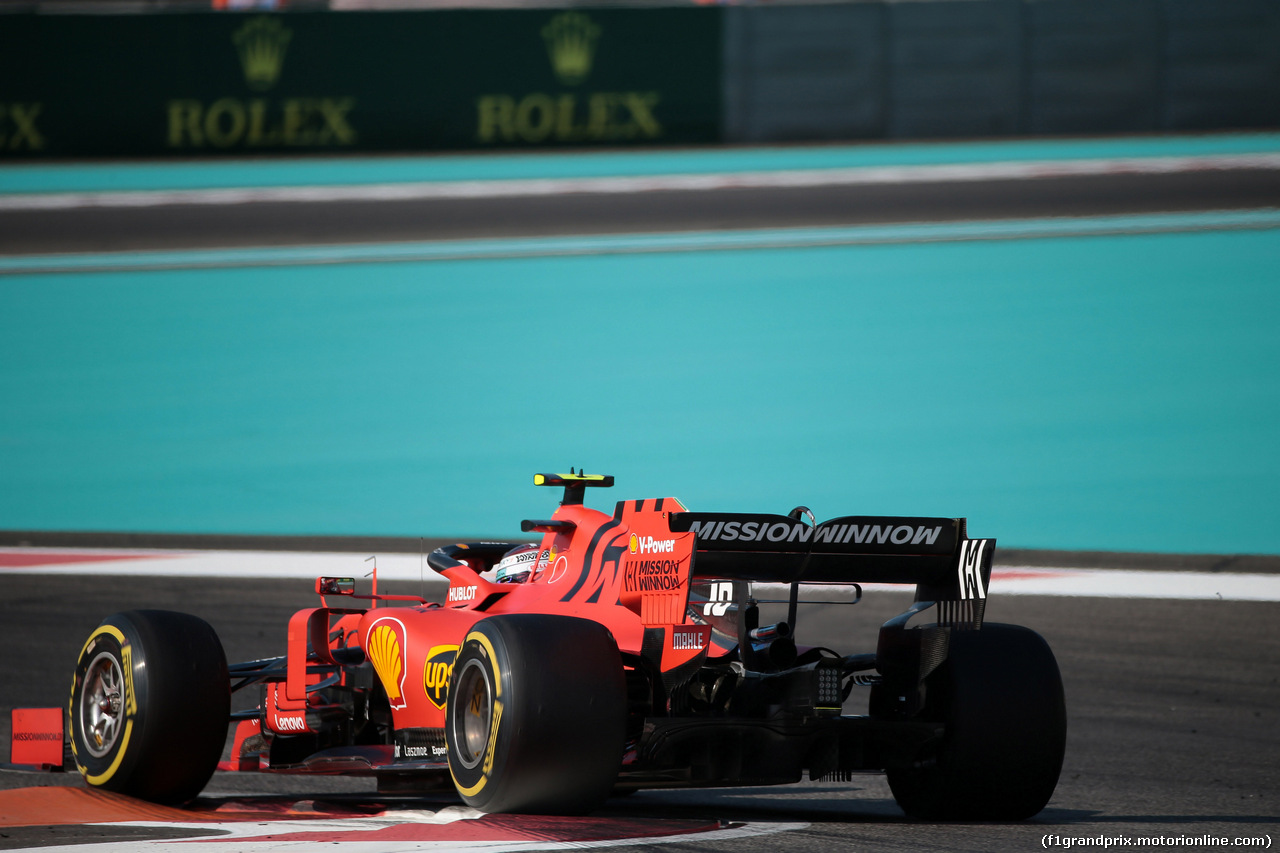 GP ABU DHABI, 29.11.2019 - Charles Leclerc (MON) Ferrari SF90