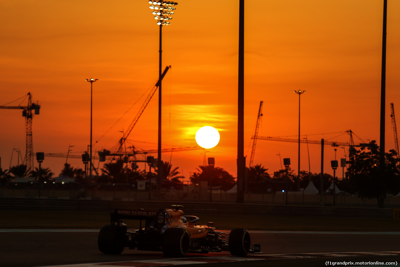 GP ABU DHABI, Lando Norris (GBR), McLaren F1 Team 
29.11.2019.