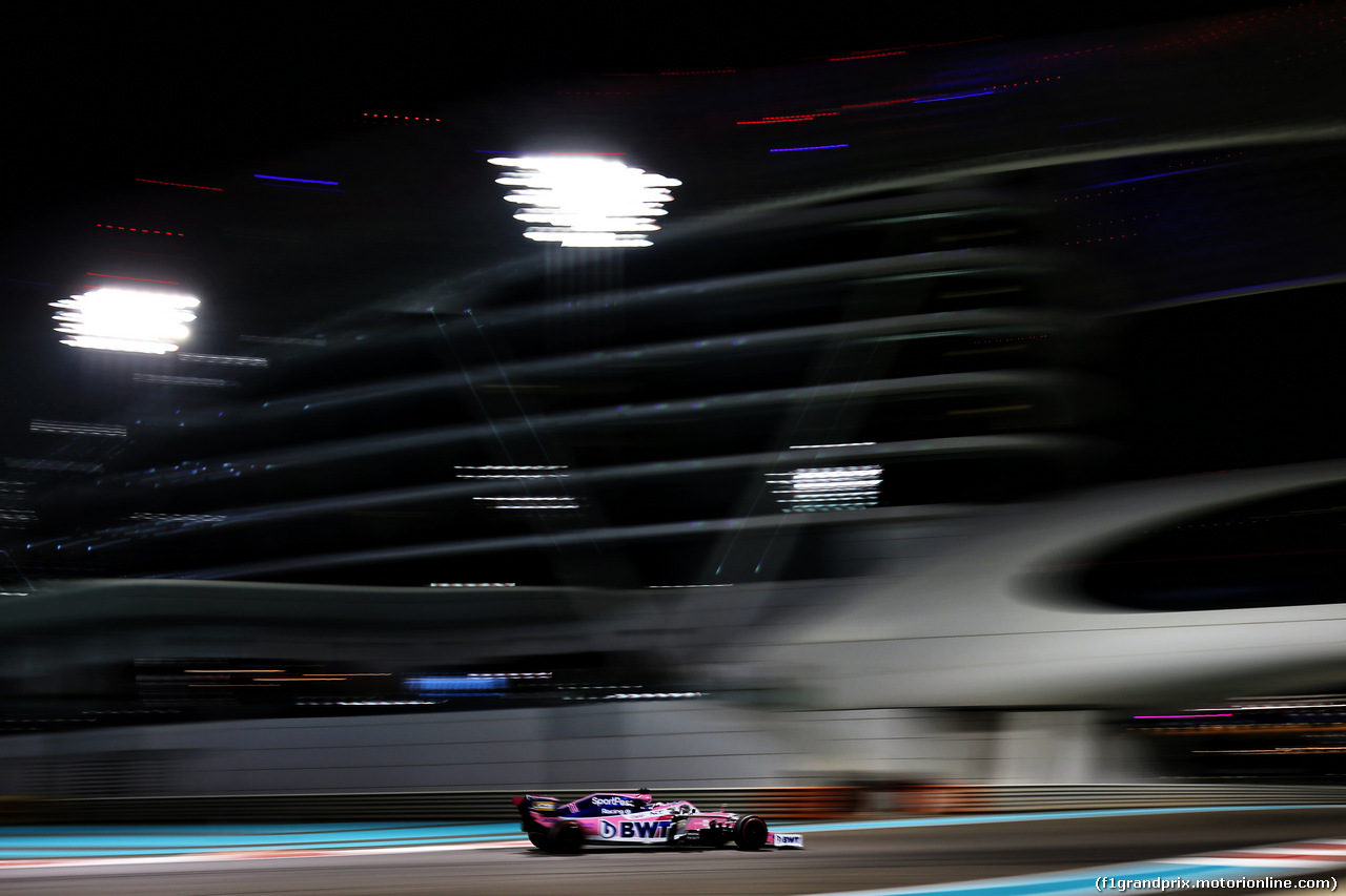 GP ABU DHABI, Sergio Perez (MEX) Racing Point F1 Team RP19.
29.11.2019.