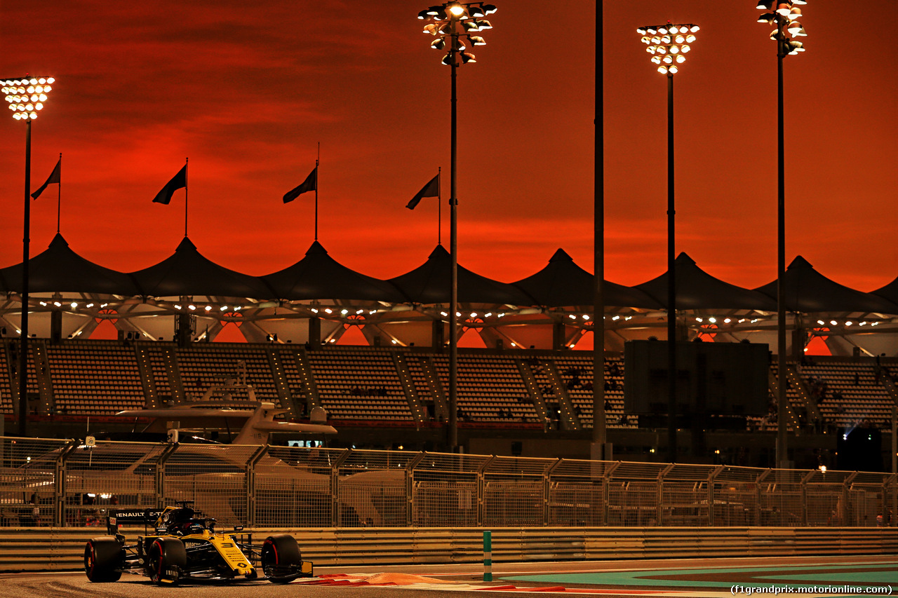 GP ABU DHABI, Daniel Ricciardo (AUS) Renault F1 Team RS19.
29.11.2019.