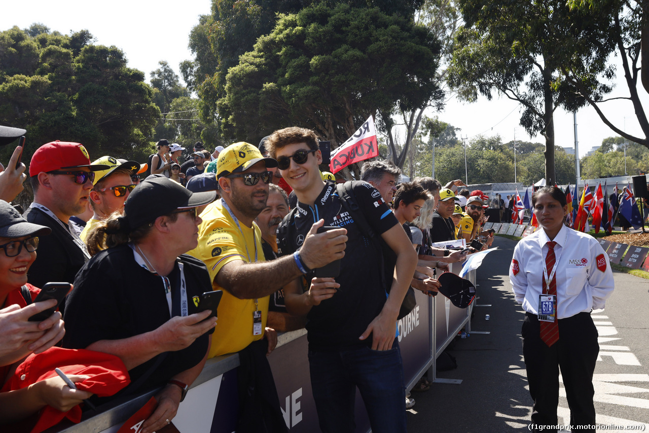 GP AUSTRALIA, 17.03.2019- George Russell (GBR) Williams F1 FW42
