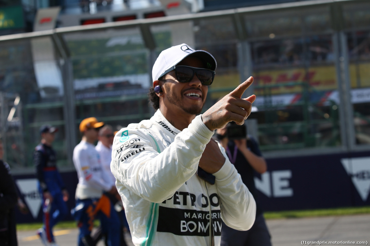 GP AUSTRALIA, 17.03.2019- Lewis Hamilton (GBR) Mercedes AMG F1 W10 EQ Power
